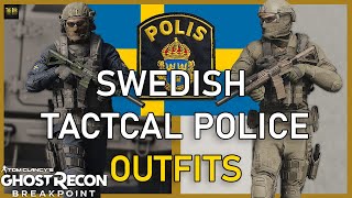 Swedish National Task Force amp Piketen Outfit Guide  Showcase  Ghost Recon Breakpoint [upl. by Shelburne]