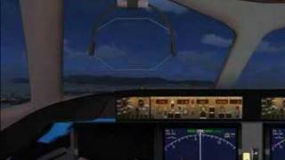 Boeing 787 dreamliner flight  Flight Simulator X [upl. by Hartmann]