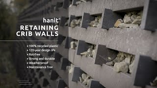 hanit® RETAINING CRIB WALLS [upl. by Liza]