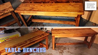 My Next Project Bench for the Kitchen Table [upl. by Annaeiluj126]