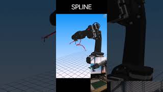 Kawasaki astorino robot  spline trajectories [upl. by Felten]