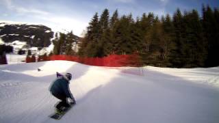 GB snowboard team training  France Les Gets 2013 [upl. by Allekim666]