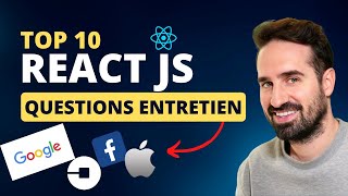 TOP 10 questions React en entretien [upl. by Lihp252]