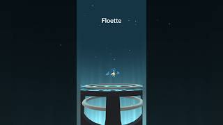 Evolve Flabebe To Floette pokemon pokemongo [upl. by Rednazxela899]