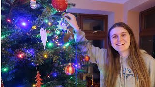 CHRISTMAS TREE  VLOGMAS [upl. by Lenahc48]