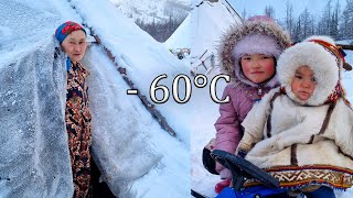 Living in Far North in winter and autumn North Nomads of Russia Ural mountains Full film [upl. by Burger]