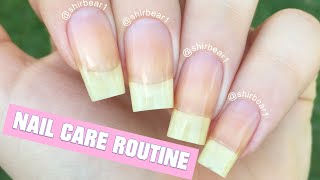 New Nail Care Rountine  NAIL ART 101 [upl. by Assirt707]