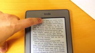 Quick look at the Kindle Touch 3G D01200 [upl. by Eniortna916]