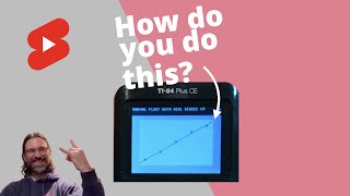 TI 84 How to use the StatPlot to graph scatter plots and regression lines [upl. by Idell]