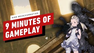 9 Minutes of Exclusive NieR Reincarnation Gameplay [upl. by Kcinimod808]