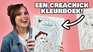 HET CREACHICK KLEURBOEK IS UIT Kleurplaten voor iedereen van jong tot oud [upl. by Richma]