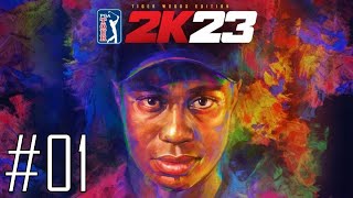 Time to Hit the Links  PGA Tour 2K23 01 [upl. by Arbed]