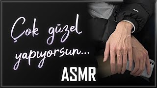 Erkek Arkadaşına Oje Sürüyorsun  Sevgili Roleplay  Türkçe ASMR [upl. by Alikahs387]