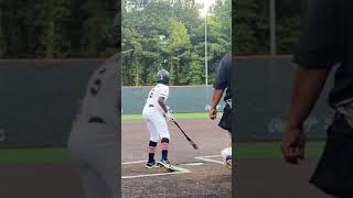 Jaris Hamilton of the Traction Canes 12U Black with the walk off PGWorldSeries [upl. by Enasus]