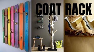 Stylish Coat Rack Ideas DIY Wall Hook Designs [upl. by Hteazile]