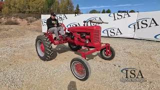 42459  Farmall B Tractor Will Be Sold At Auction [upl. by Landrum]