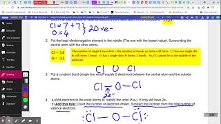 Drawing the Lewis Structure for Cl2O dichlorine monoxide [upl. by Ioves777]