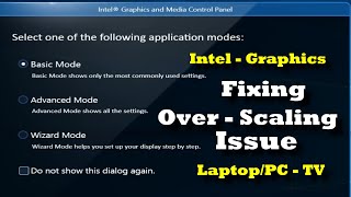 Fixing Over  scaling Issue On Tv  Fixing Stretched Screen On Tv  Big Screen Issue On Tv [upl. by Ogu]