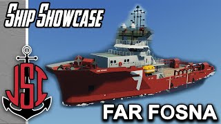 Ship Showcase  MV Far Fosna  JSI  Stormworks cinematic [upl. by Attenwad343]