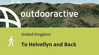 hike in the United Kingdom To Helvellyn and Back [upl. by Ahsinam]