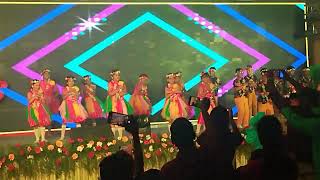 பள்ளிக்குழந்தைகளின் கலை நிகழ்ச்சிகள்  school students annual day grand dance celebration school [upl. by Omsare958]