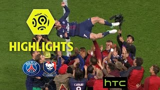 Paris SaintGermain  SM Caen 11  Highlights  PARIS  SMC  201617 [upl. by Aynotan]