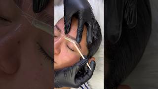 Beforeampafter Brows explore beautytreatment trending viral wax threading eyes selfcareapply [upl. by Bouton]