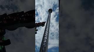 Freefall Tower in Laupheim Heimatfest [upl. by Eirhtug]