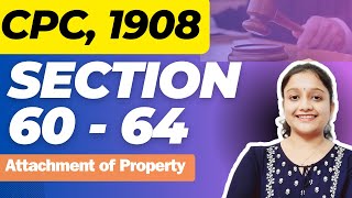 Section 60  64 CPC  Attachment of Property  Judiciary [upl. by Thomasina629]