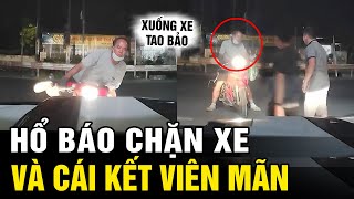 Hổ báo thách thức tạt đầu xe oto quotNguy hiểmquot và cái kết viên mãn  Tô Tin Tức ✔ [upl. by Alahs]