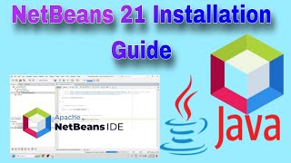 How to install java NetBeans IDE Latest Version 21 with java jdk 21 [upl. by Endaira]