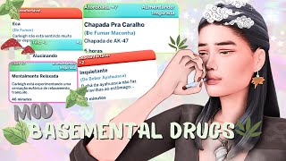 Como baixar e configurar o mod basemental drugs no the sims 4 [upl. by Akimak461]