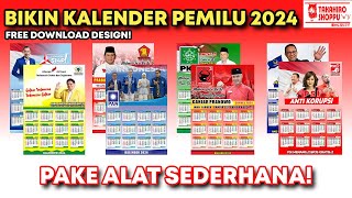 CUAN BESAR BIKIN KALENDER KALENG MANUAL TANPA ALAT PRESS❗❗❗Pemula Wajib Tahu [upl. by Dedrick399]