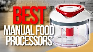 ✅ TOP 5 Best Manual Food Processors Manual Food Choppers  BLACKFRIDAY AND CYBER MONDAY 2024 [upl. by Swirsky]