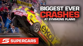 Biggest ever CRASHES at Symmons Plains  NED Whisky Tasmania SuperSprint  Supercars 2022 [upl. by Laundes]