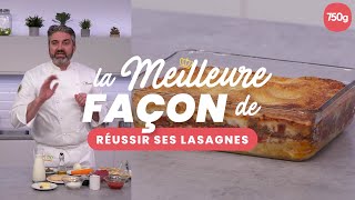 La meilleure façon de Réussir ses lasagnes  750g [upl. by Savick]