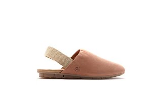 Born Bowe Nubuck Leather Slingback Flat [upl. by Ettecul]