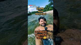 Nobody Had Done This 😮 gshock durabilitytest waterproof flipkart shorts [upl. by Cohbath433]