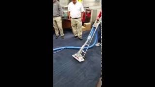 The Rotovac Bonzer high speed carpet cleaning tool in Action [upl. by Schuler]