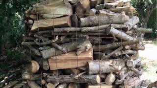 Comment faire sécher son bois La corbeille de séchage du boisBasket Wood drying [upl. by Attolrac]