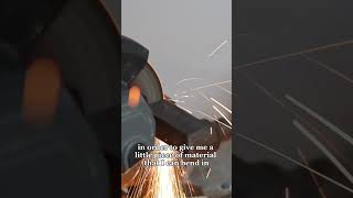 Making a Backstop for Chiseling a skull blacksmith steel diy metalwork forging shorts [upl. by Analos]