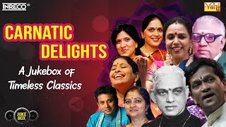 Carnatic Delights  A Jukebox of Timeless Classics  Carnatic Devotional Songs  Bombay SJayashri [upl. by Welton175]