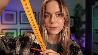 ASMR Relaxing Tailoring Services RP Measuring amp Taking Notes  Soft Spoken [upl. by Odnuges551]