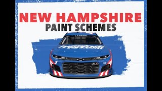 Paint Scheme Preview New Hampshire [upl. by Anilac]