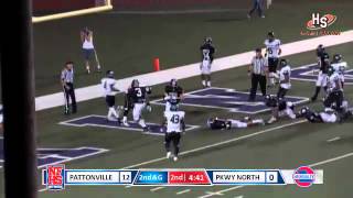 Pattonville 4 Tyrone Eastern 3 yard TD run [upl. by Kassie580]