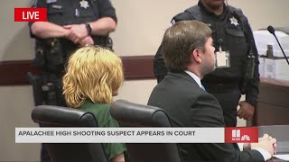 Colt Grays father Colin Gray full court appearance  Apalachee High School shooting [upl. by Rinaldo]