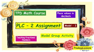 How to write PLC2 Assignment in FirkiPLC2 AssignmentFirki TPD Maths coursePLC2Assignment [upl. by Moshell763]