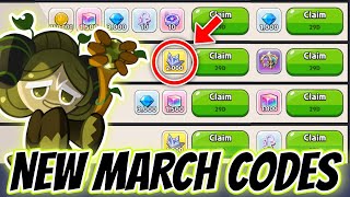 New March CODES 😭 Cookie Run Kingdom 2024 [upl. by Lemmy]