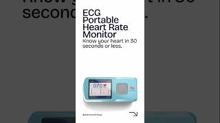 Capture Your Heart’s Health Anywhere with the ECG Portable Heart Rate Monitor  No Subscriptions [upl. by Eta]