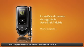 AccuChek Mobile Mesurer votre glycémie [upl. by Nivlac154]